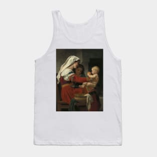 Admiration Maternelle - Le Bain by William-Adolphe Bouguereau Tank Top